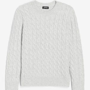 Express Cozy Cable Knit Sweater